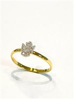 Anello Donna in Oro giallo Zircone Vidali Gioielli ANOR-85-34